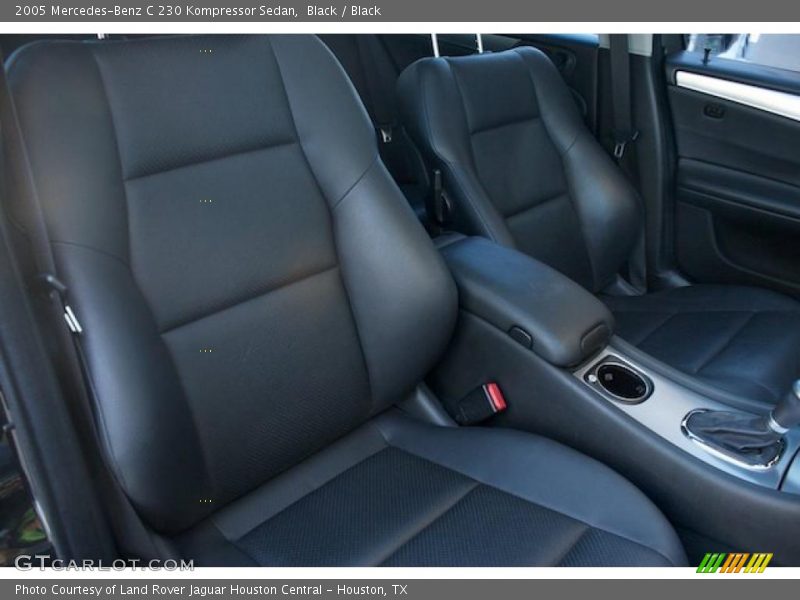 Black / Black 2005 Mercedes-Benz C 230 Kompressor Sedan