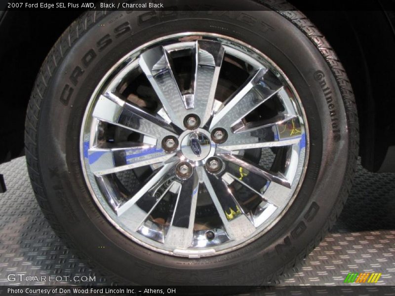 Black / Charcoal Black 2007 Ford Edge SEL Plus AWD