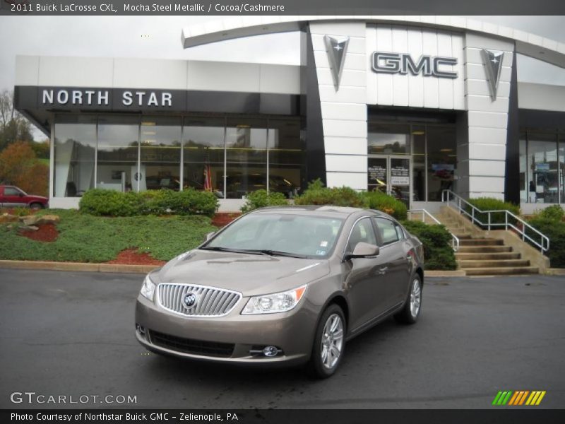 Mocha Steel Metallic / Cocoa/Cashmere 2011 Buick LaCrosse CXL