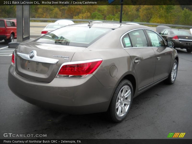 Mocha Steel Metallic / Cocoa/Cashmere 2011 Buick LaCrosse CXL