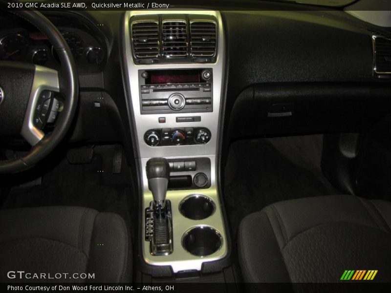 Quicksilver Metallic / Ebony 2010 GMC Acadia SLE AWD