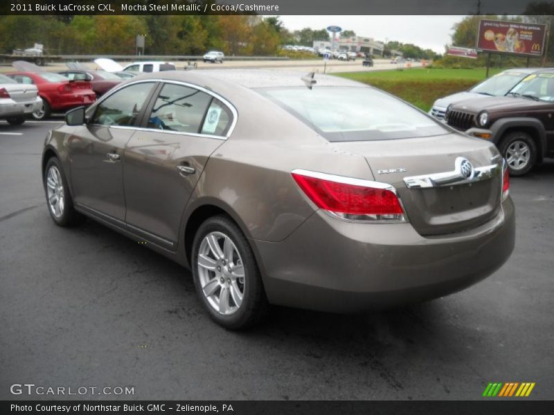 Mocha Steel Metallic / Cocoa/Cashmere 2011 Buick LaCrosse CXL