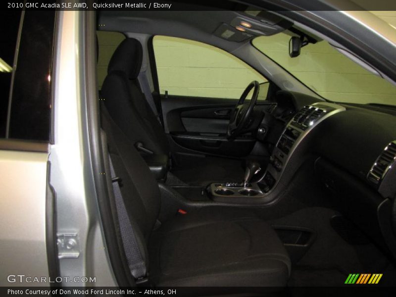 Quicksilver Metallic / Ebony 2010 GMC Acadia SLE AWD
