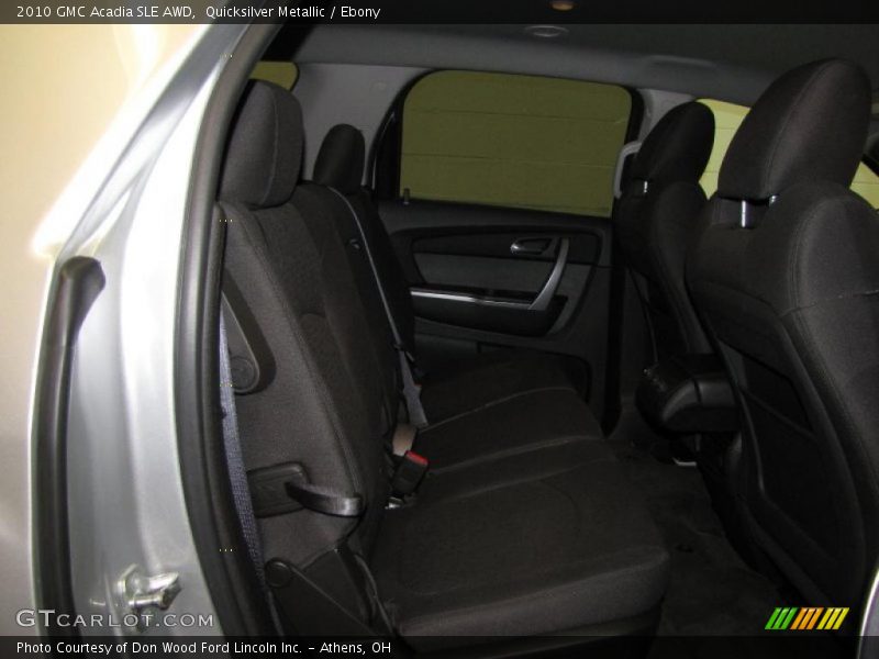 Quicksilver Metallic / Ebony 2010 GMC Acadia SLE AWD