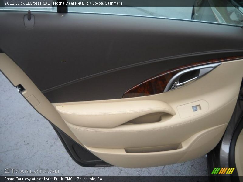 Mocha Steel Metallic / Cocoa/Cashmere 2011 Buick LaCrosse CXL