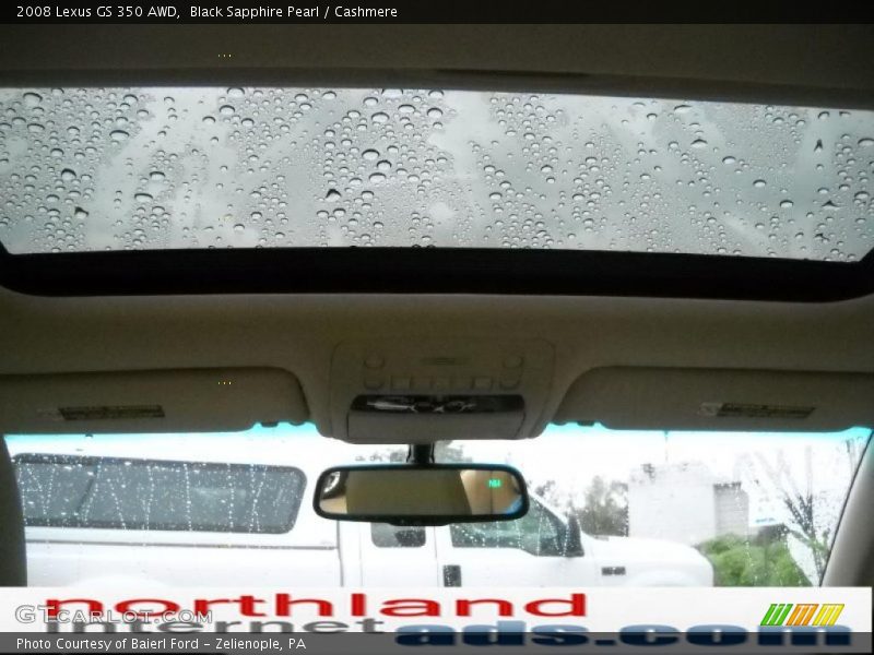 Black Sapphire Pearl / Cashmere 2008 Lexus GS 350 AWD