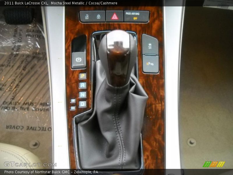 Mocha Steel Metallic / Cocoa/Cashmere 2011 Buick LaCrosse CXL