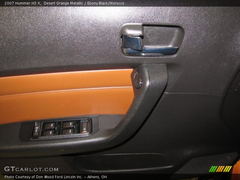 Desert Orange Metallic / Ebony Black/Morocco 2007 Hummer H3 X