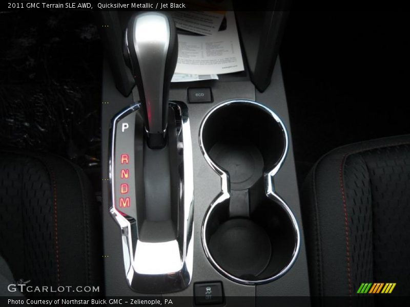 Quicksilver Metallic / Jet Black 2011 GMC Terrain SLE AWD