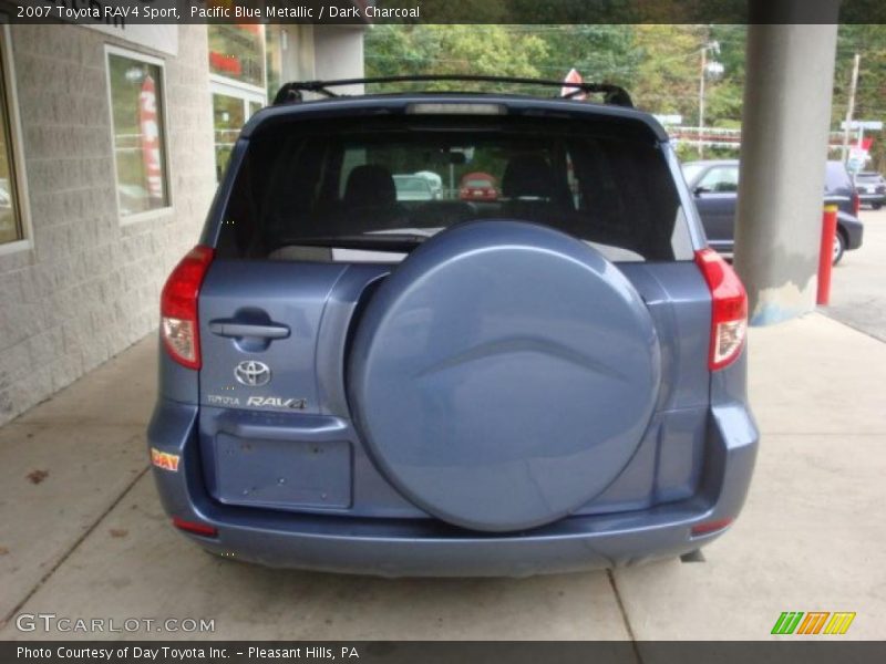 Pacific Blue Metallic / Dark Charcoal 2007 Toyota RAV4 Sport
