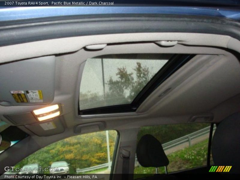 Pacific Blue Metallic / Dark Charcoal 2007 Toyota RAV4 Sport