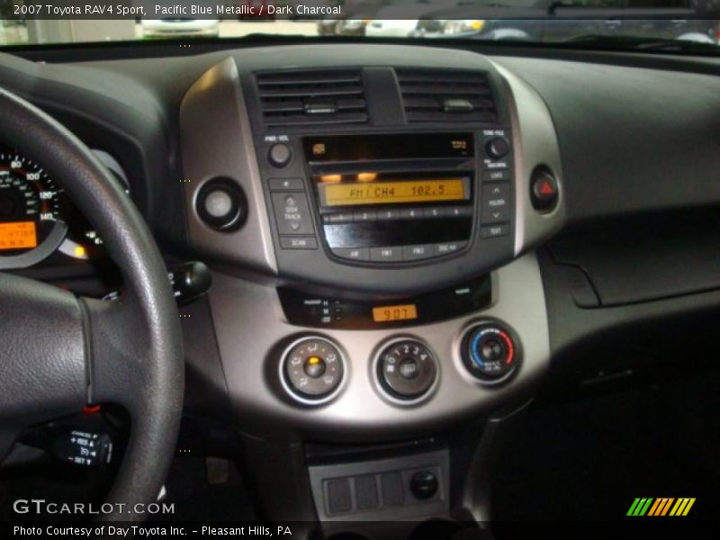 Pacific Blue Metallic / Dark Charcoal 2007 Toyota RAV4 Sport