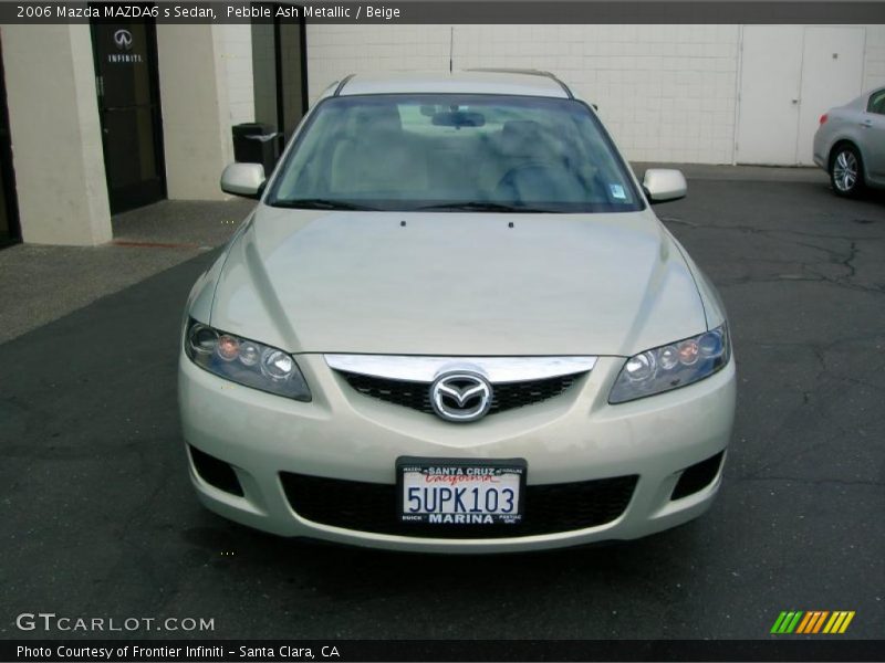 Pebble Ash Metallic / Beige 2006 Mazda MAZDA6 s Sedan
