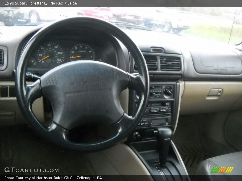 Rio Red / Beige 1998 Subaru Forester L