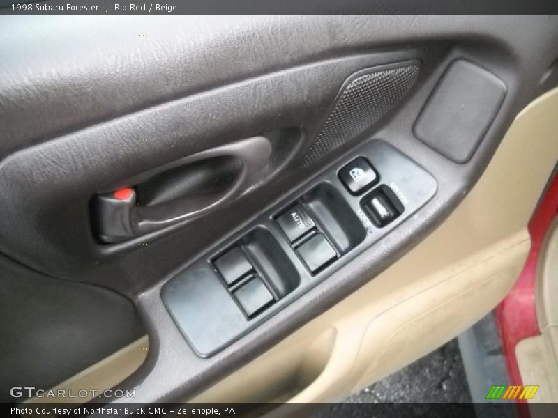 Rio Red / Beige 1998 Subaru Forester L