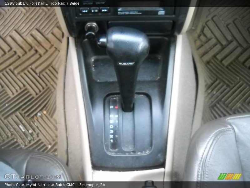 Rio Red / Beige 1998 Subaru Forester L