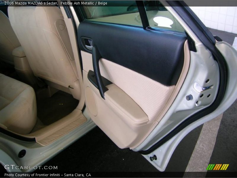 Pebble Ash Metallic / Beige 2006 Mazda MAZDA6 s Sedan