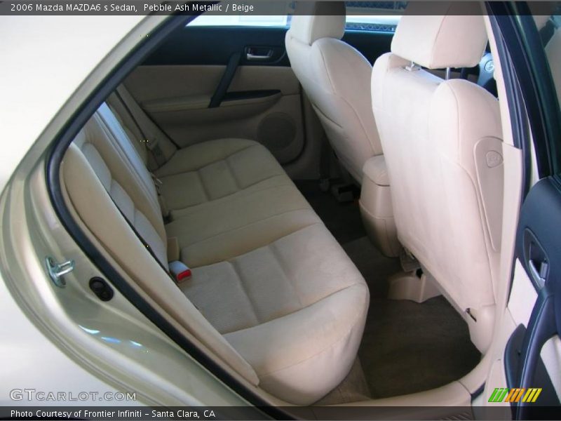 Pebble Ash Metallic / Beige 2006 Mazda MAZDA6 s Sedan