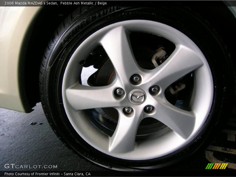 Pebble Ash Metallic / Beige 2006 Mazda MAZDA6 s Sedan