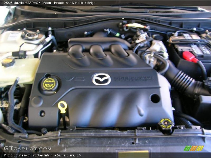 Pebble Ash Metallic / Beige 2006 Mazda MAZDA6 s Sedan