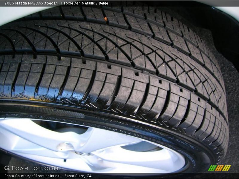 Pebble Ash Metallic / Beige 2006 Mazda MAZDA6 s Sedan