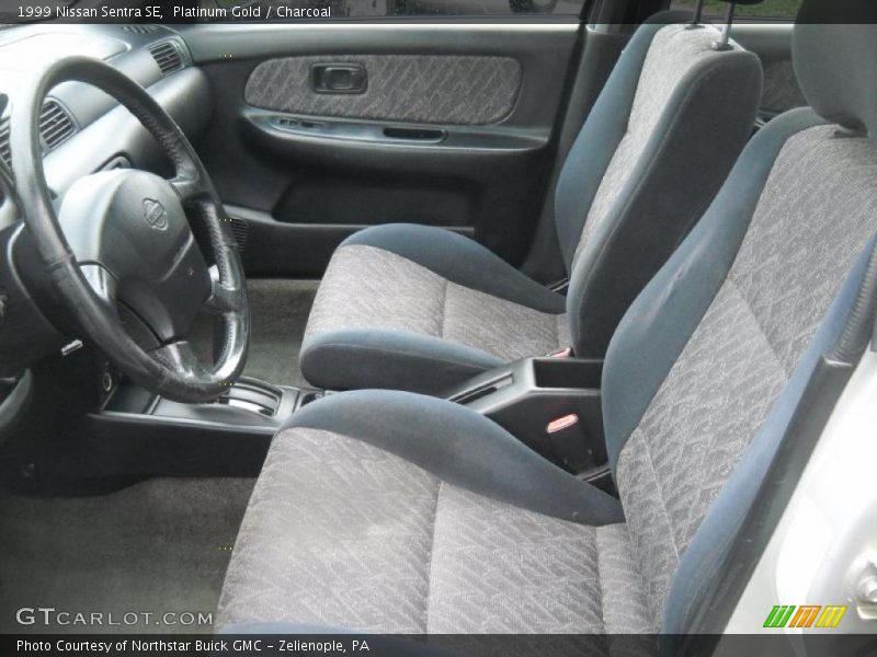 Platinum Gold / Charcoal 1999 Nissan Sentra SE
