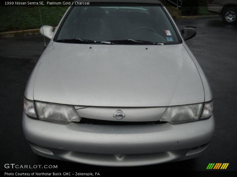 Platinum Gold / Charcoal 1999 Nissan Sentra SE