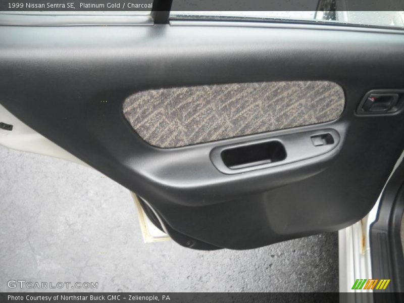 Platinum Gold / Charcoal 1999 Nissan Sentra SE