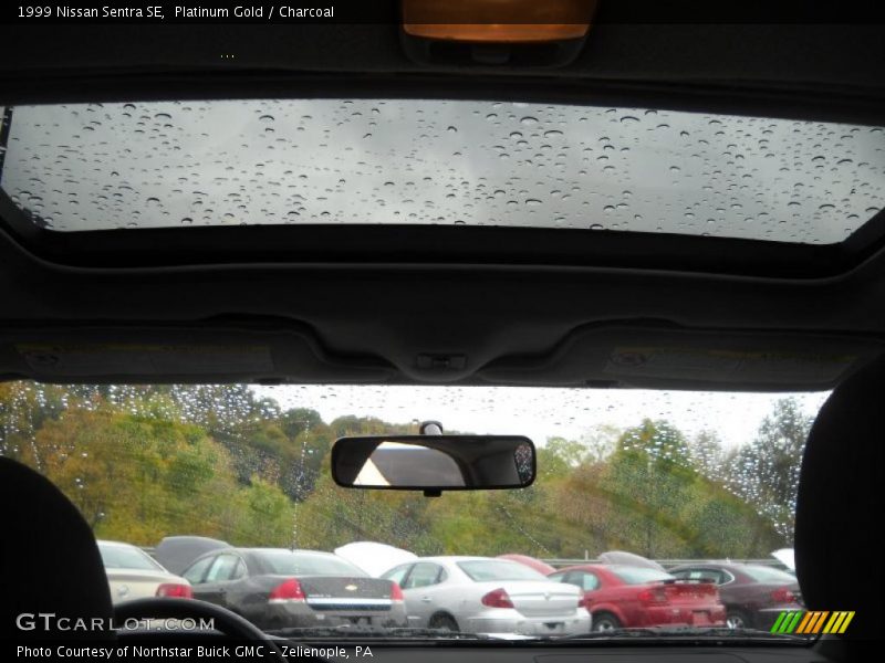 Platinum Gold / Charcoal 1999 Nissan Sentra SE