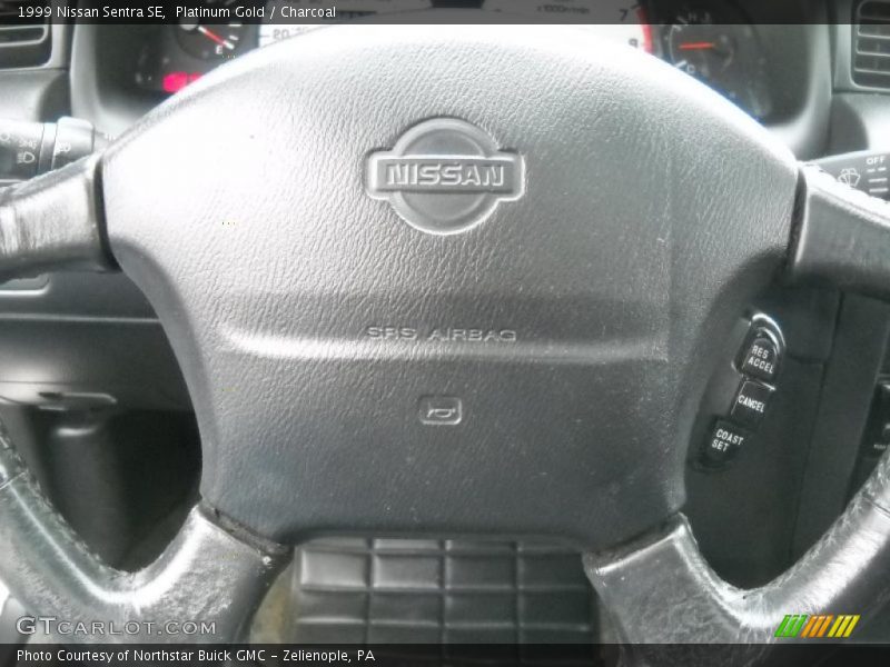 Platinum Gold / Charcoal 1999 Nissan Sentra SE