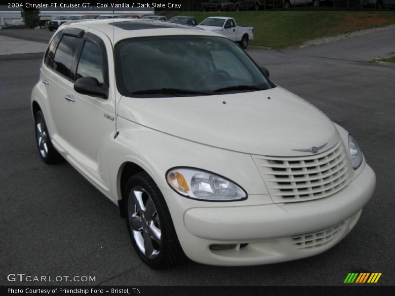 Cool Vanilla / Dark Slate Gray 2004 Chrysler PT Cruiser GT