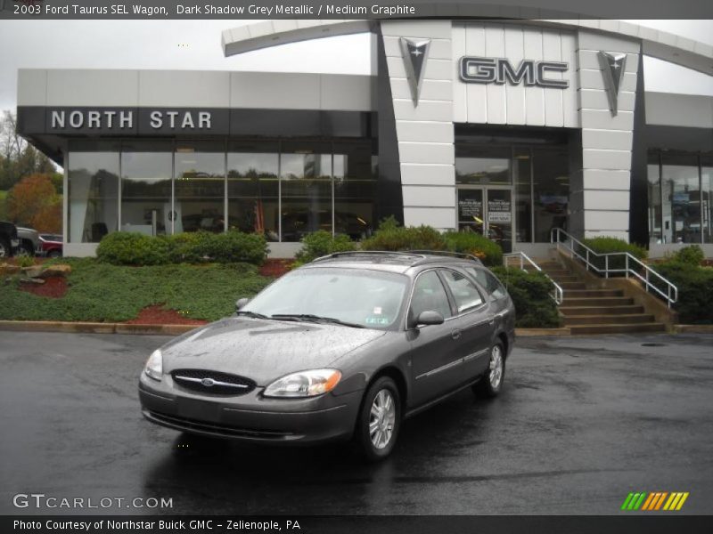 Dark Shadow Grey Metallic / Medium Graphite 2003 Ford Taurus SEL Wagon