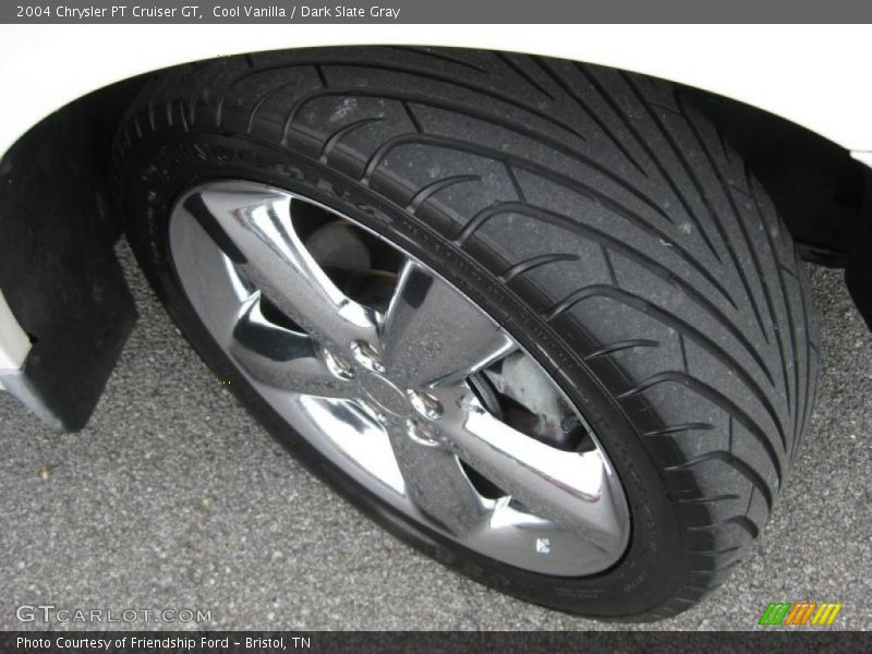 Cool Vanilla / Dark Slate Gray 2004 Chrysler PT Cruiser GT