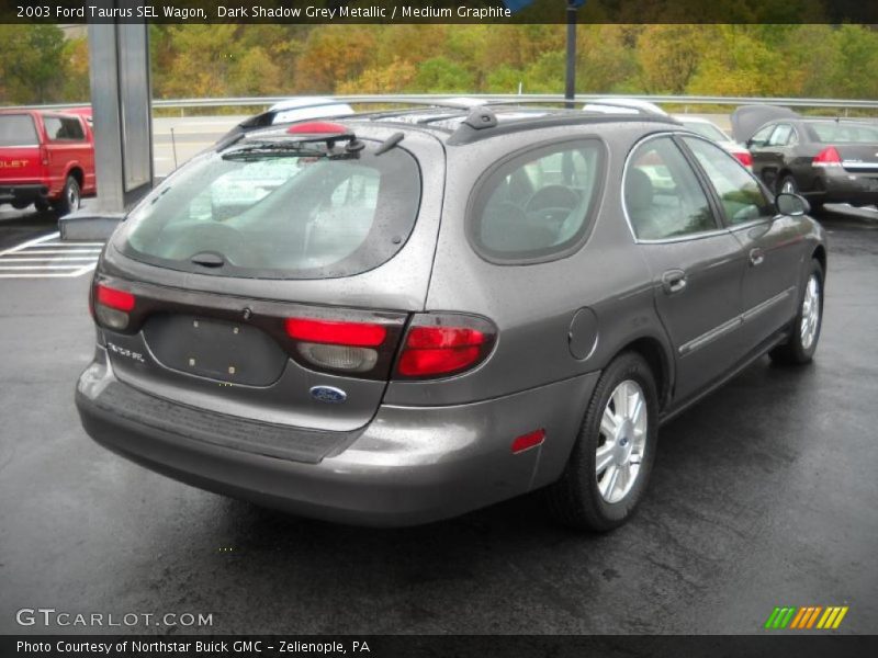 Dark Shadow Grey Metallic / Medium Graphite 2003 Ford Taurus SEL Wagon