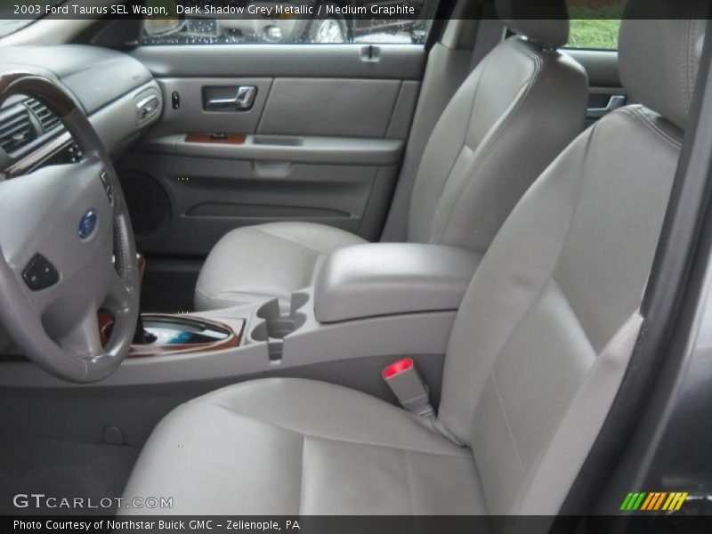 Dark Shadow Grey Metallic / Medium Graphite 2003 Ford Taurus SEL Wagon