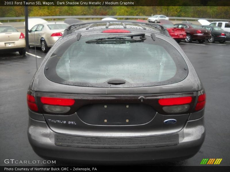 Dark Shadow Grey Metallic / Medium Graphite 2003 Ford Taurus SEL Wagon
