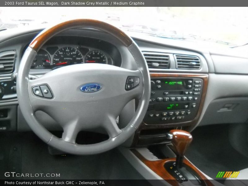 Dark Shadow Grey Metallic / Medium Graphite 2003 Ford Taurus SEL Wagon
