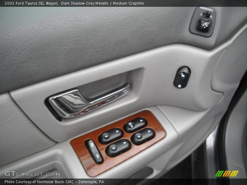 Dark Shadow Grey Metallic / Medium Graphite 2003 Ford Taurus SEL Wagon