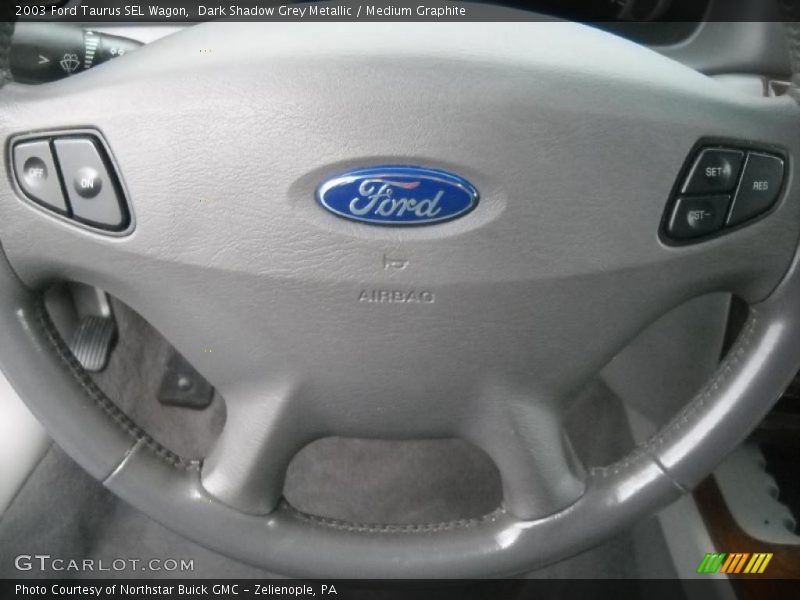 Dark Shadow Grey Metallic / Medium Graphite 2003 Ford Taurus SEL Wagon