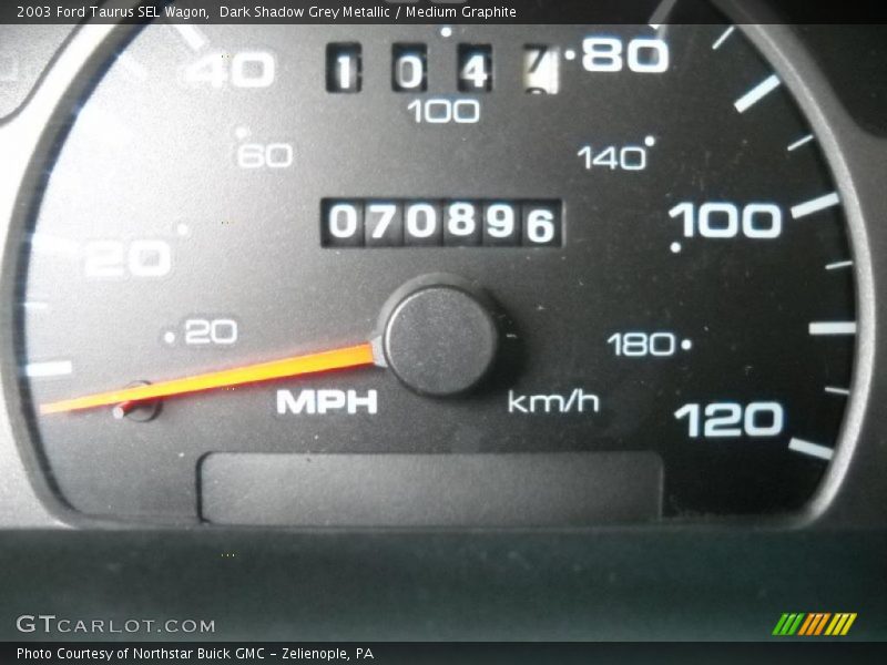 Dark Shadow Grey Metallic / Medium Graphite 2003 Ford Taurus SEL Wagon