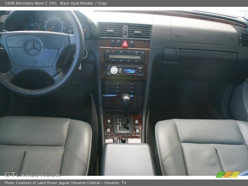 Black Opal Metallic / Gray 1998 Mercedes-Benz C 280