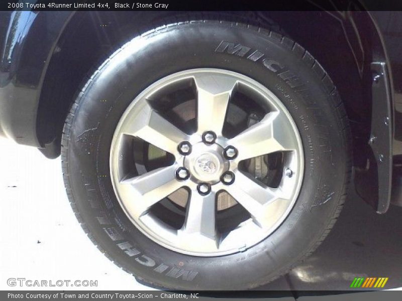 Black / Stone Gray 2008 Toyota 4Runner Limited 4x4