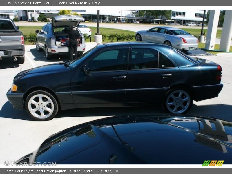 Black Opal Metallic / Gray 1998 Mercedes-Benz C 280