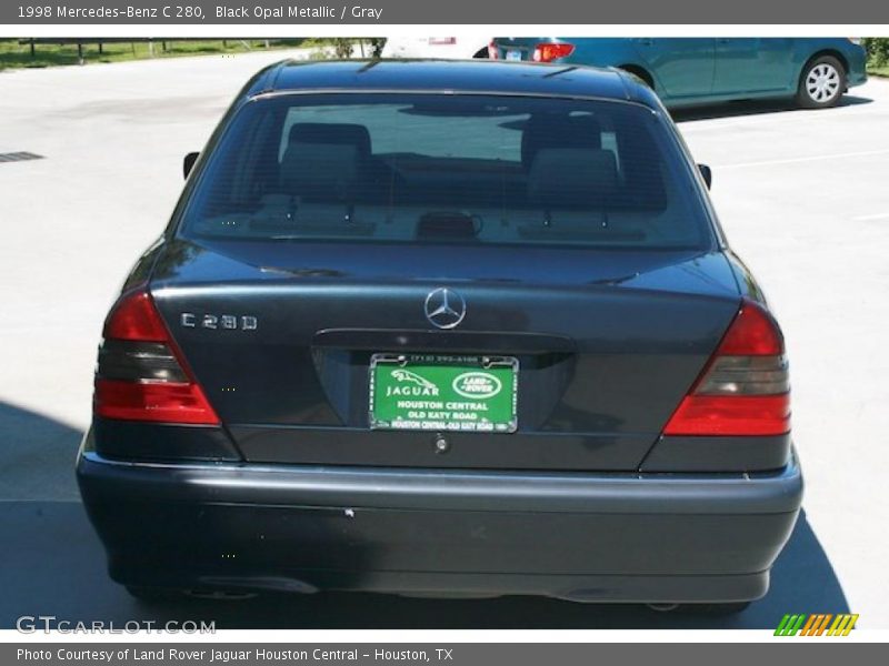 Black Opal Metallic / Gray 1998 Mercedes-Benz C 280