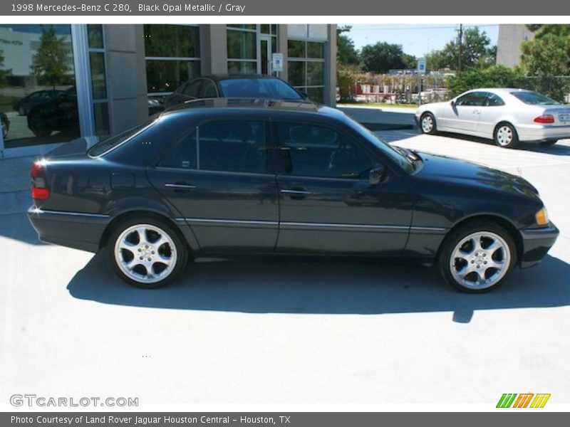 Black Opal Metallic / Gray 1998 Mercedes-Benz C 280