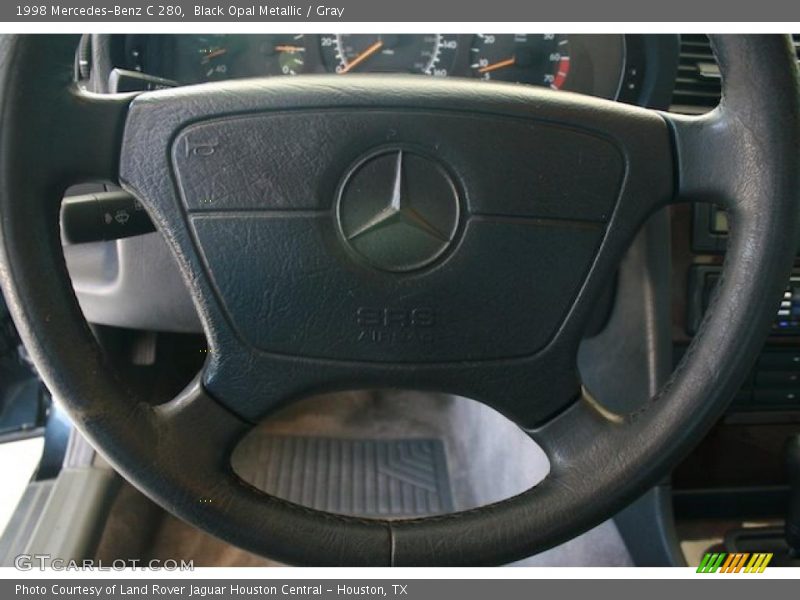 Black Opal Metallic / Gray 1998 Mercedes-Benz C 280