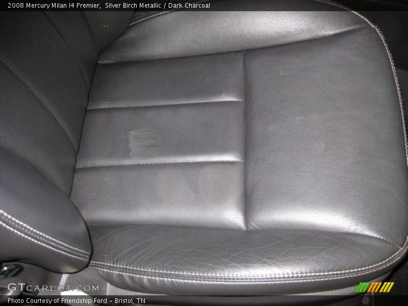 Silver Birch Metallic / Dark Charcoal 2008 Mercury Milan I4 Premier