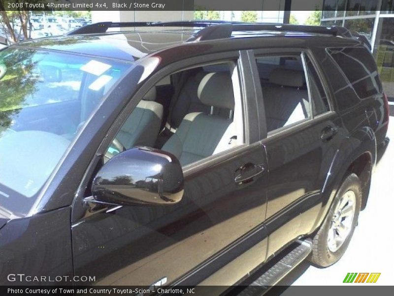 Black / Stone Gray 2008 Toyota 4Runner Limited 4x4