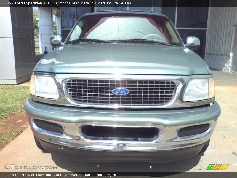 Vermont Green Metallic / Medium Prairie Tan 1997 Ford Expedition XLT