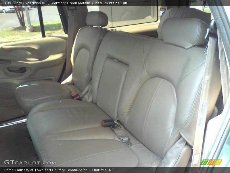 Vermont Green Metallic / Medium Prairie Tan 1997 Ford Expedition XLT